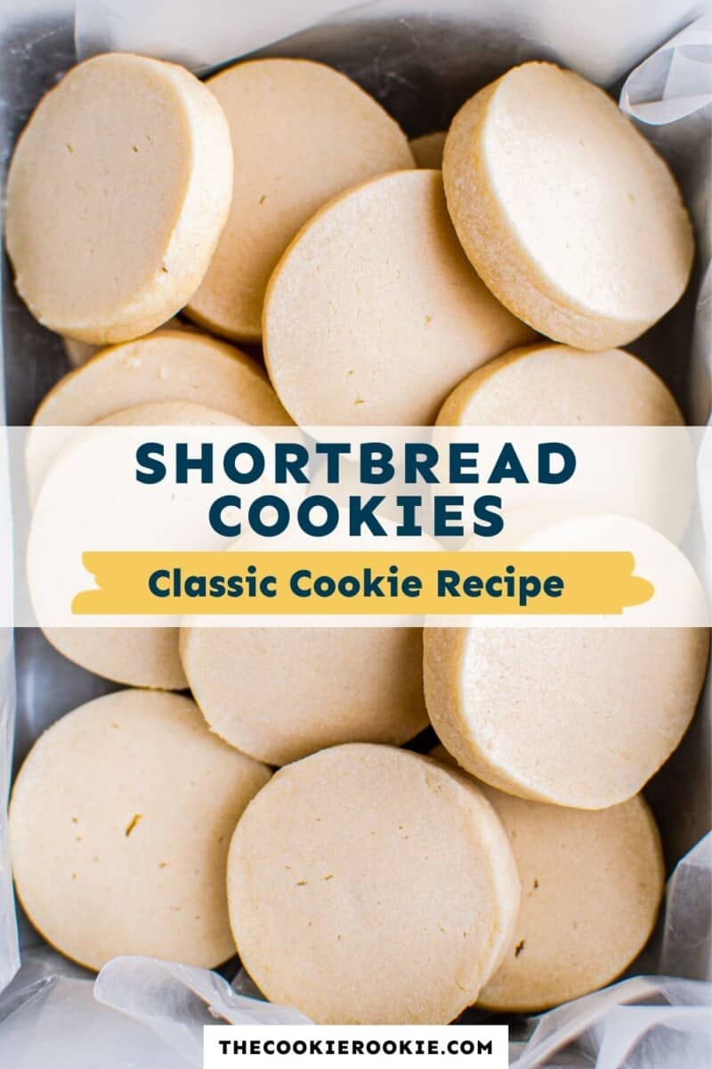 Classic Shortbread Cookie Recipe (Only 4 Ingredients!)