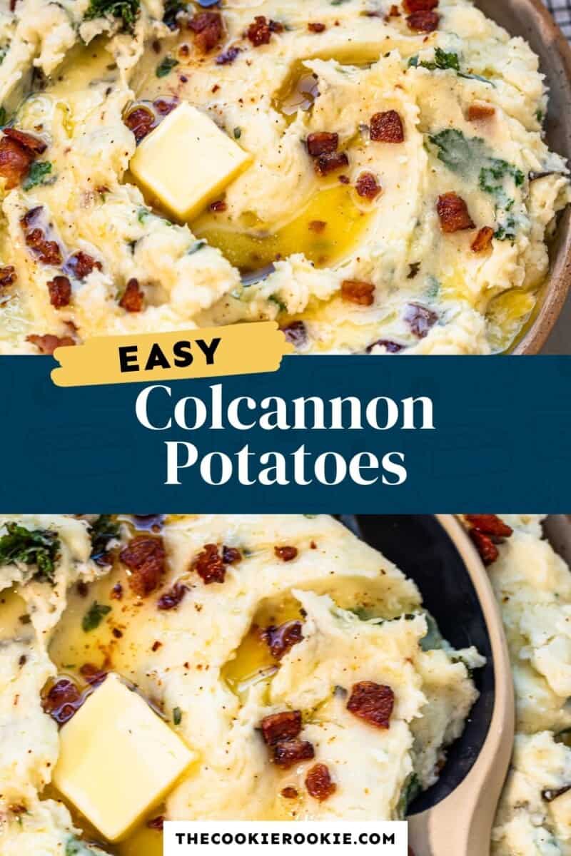 colcannon potatoes pinterest collage