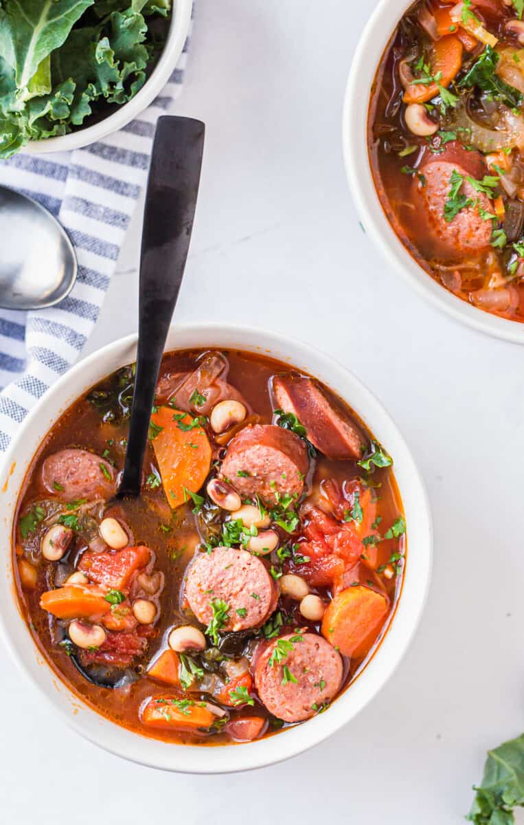 Instant Pot Black Eyed Pea Soup - The Cookie Rookie®