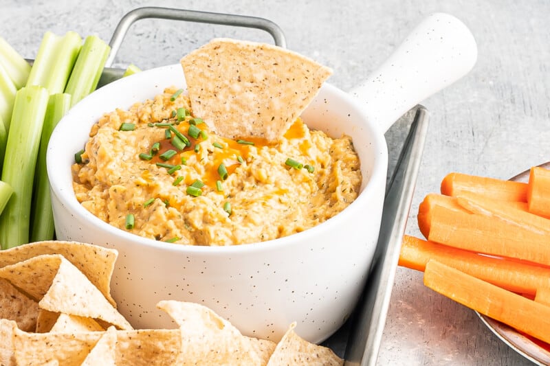 Buffalo Chickpea Dip Recipe The Cookie Rookie®