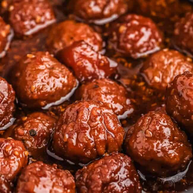 teriyaki meatballs in crockpot