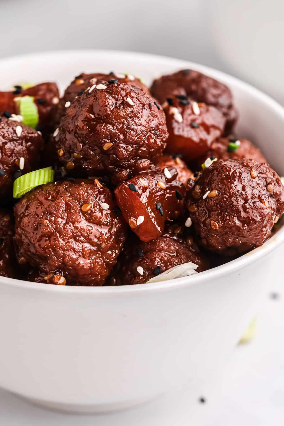 Crockpot Teriyaki Meatballs The Cookie Rookie®
