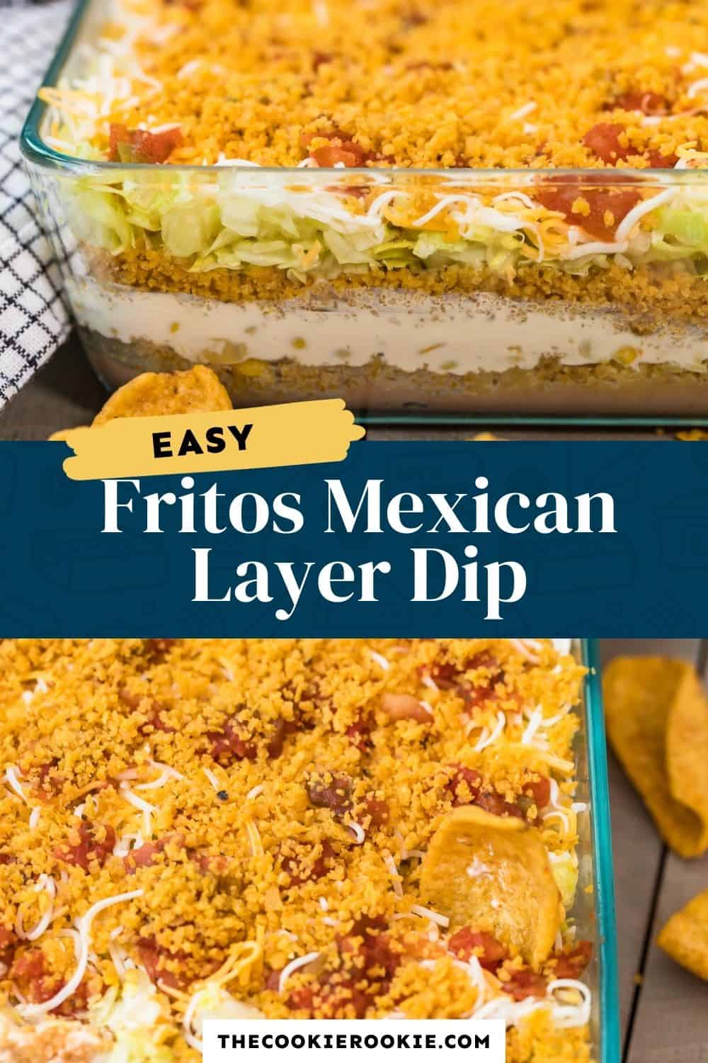 Fritos Mexican Layered Dip Recipe The Cookie Rookie®