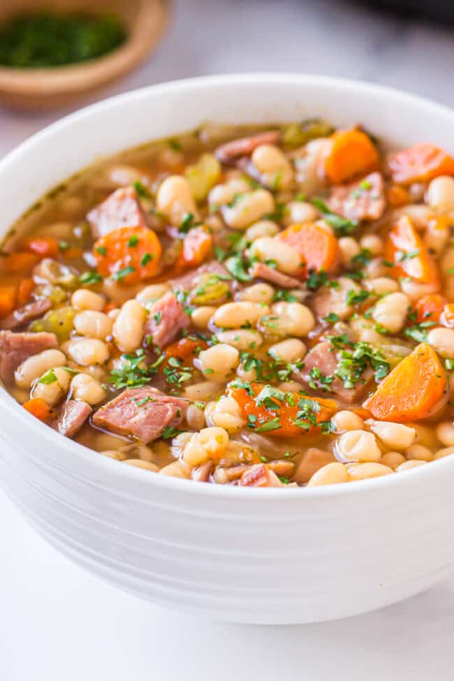 Instant Pot Ham and Bean Soup Recipe The Cookie Rookie®