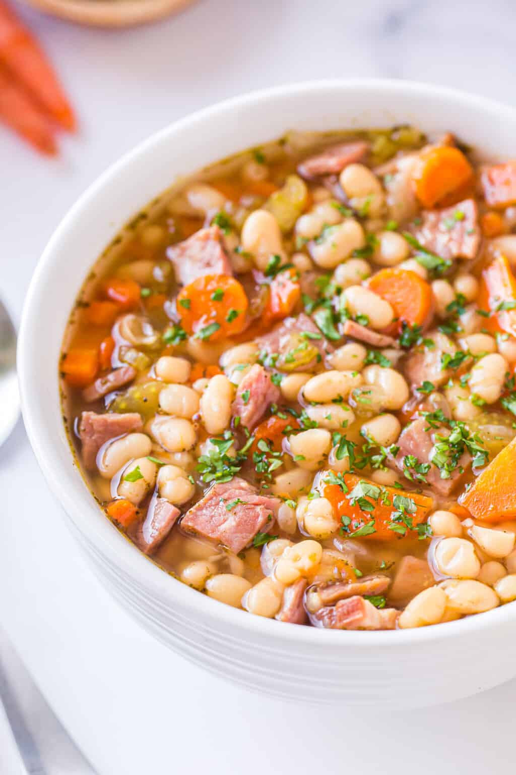 Instant Pot Ham and Bean Soup Recipe The Cookie Rookie®