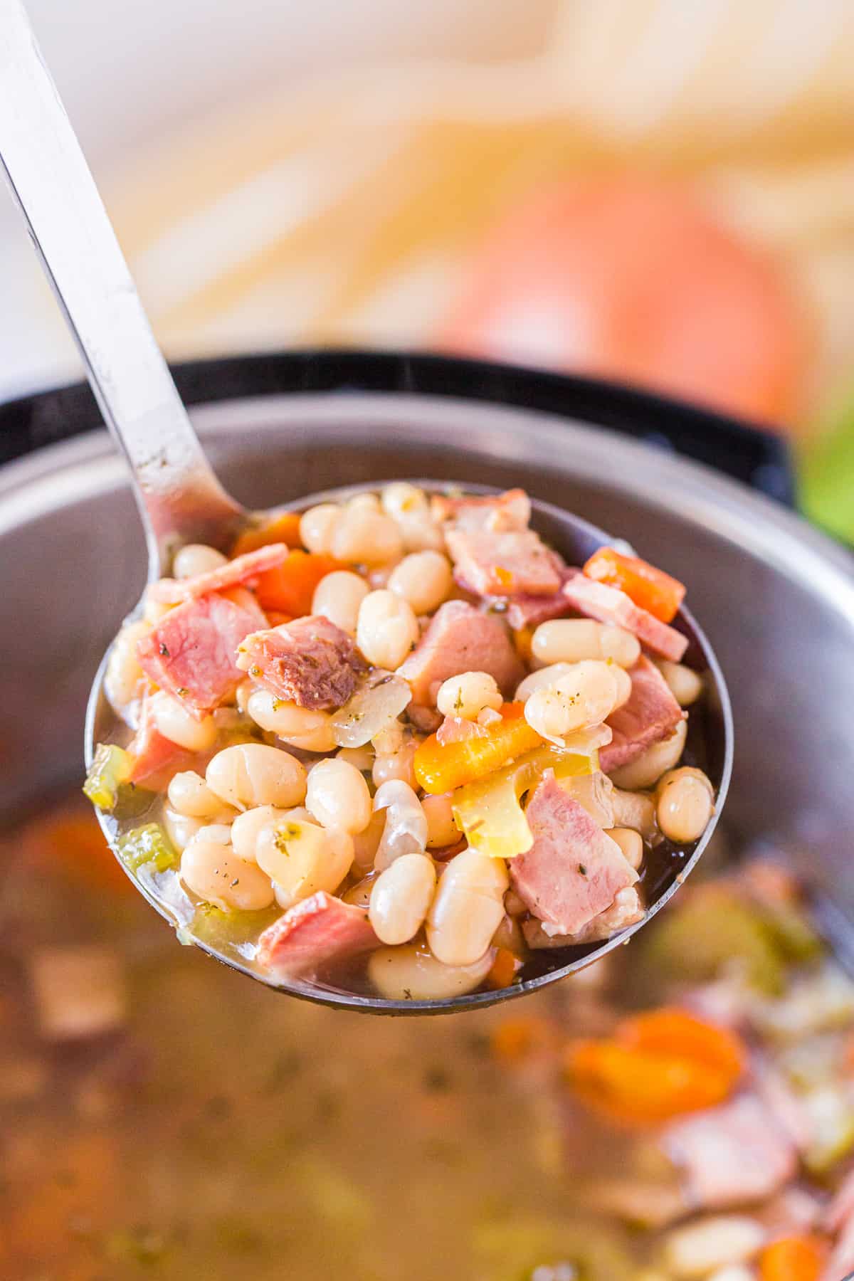 Instant Pot Ham And Bean Soup The Cookie Rookie®