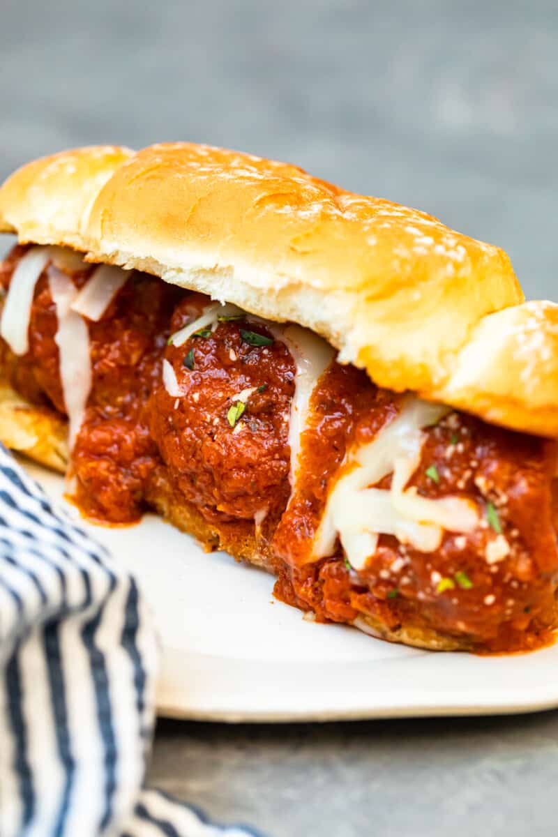 meatball sub sandwich