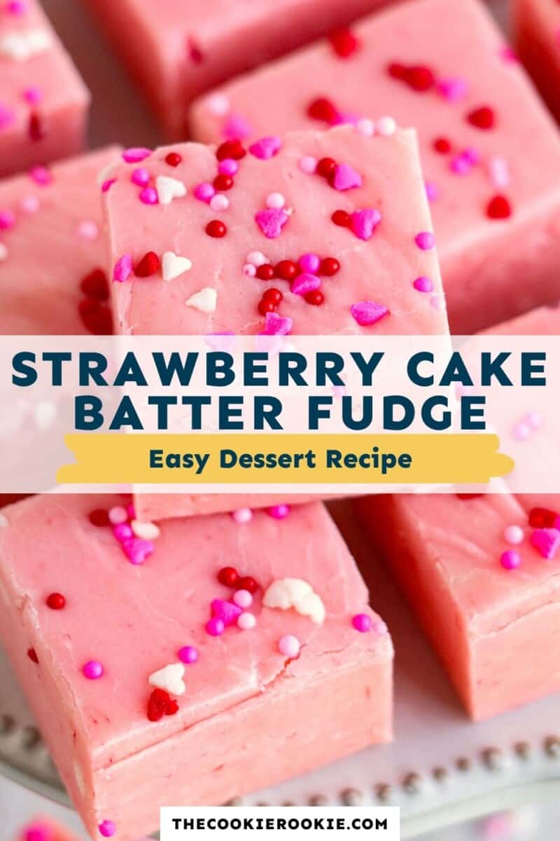 strawberry fudge pinterest collage