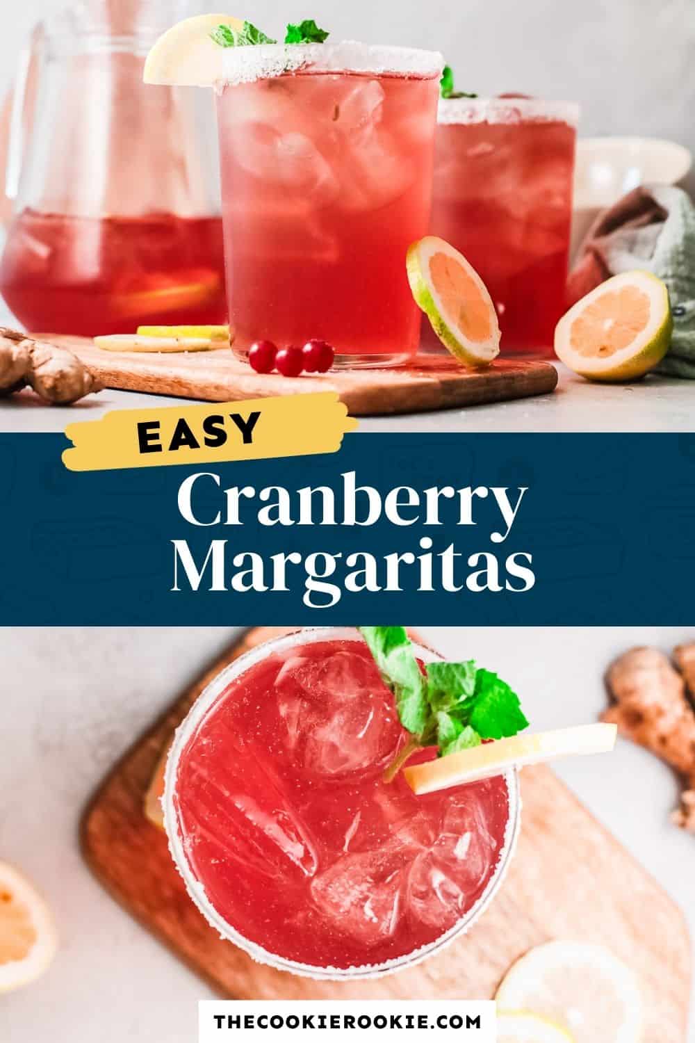 Cranberry Margarita Recipe The Cookie Rookie®