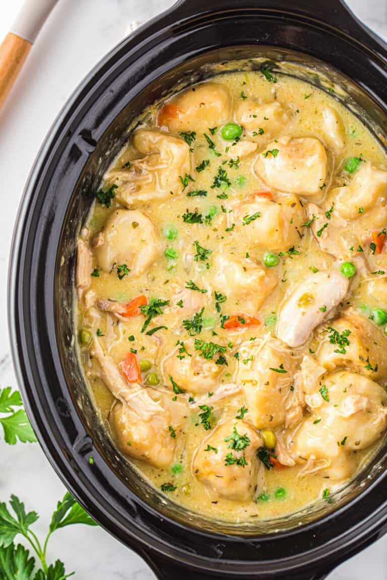 Crockpot Chicken and Dumplings