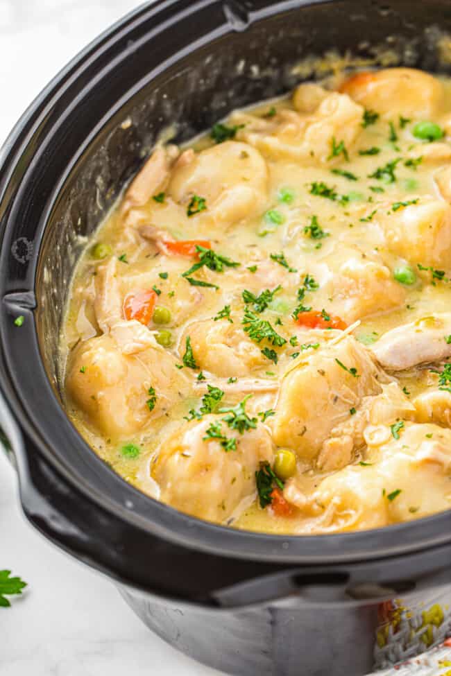 Crockpot Chicken and Dumplings Recipe Recipe The Cookie Rookie®