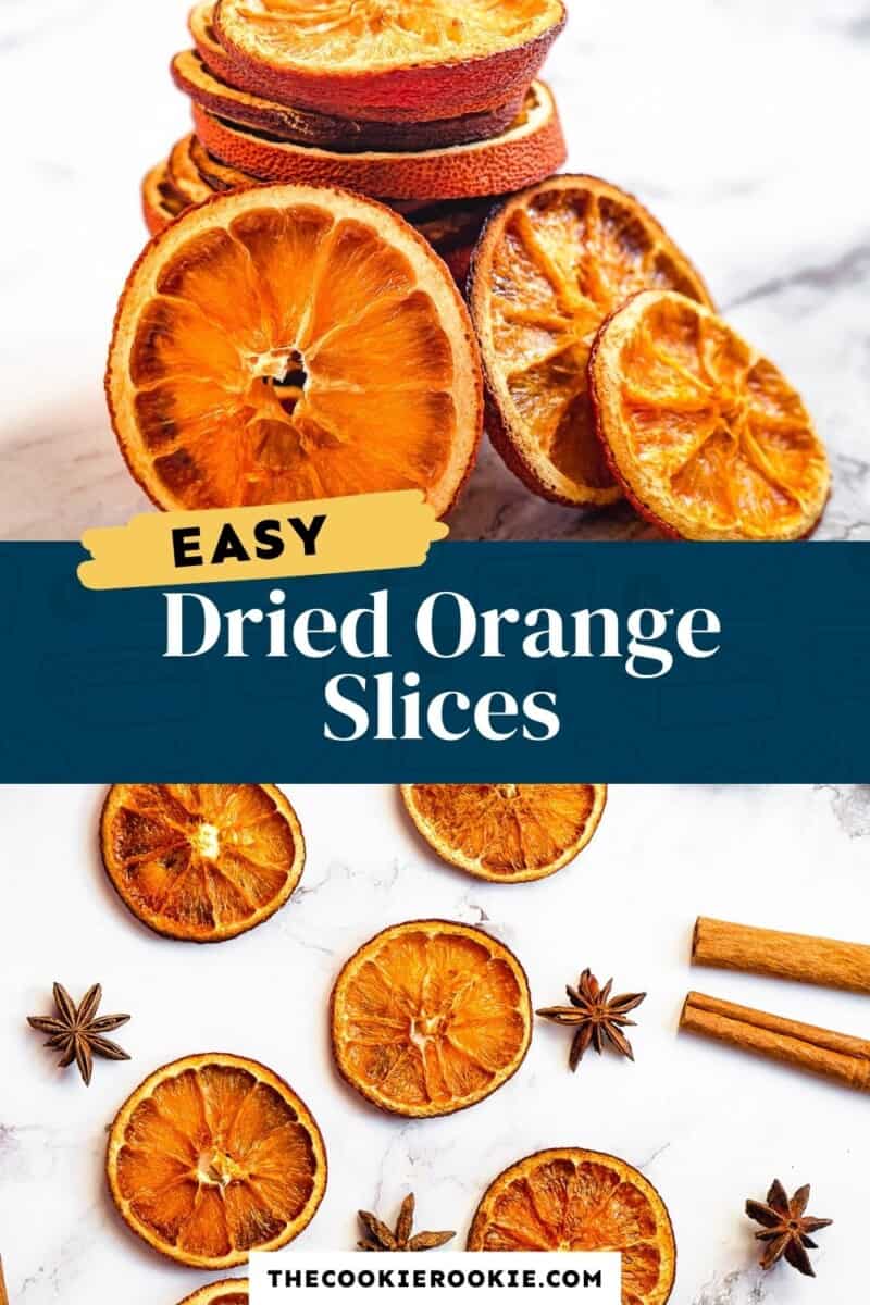 dried orange slices pinterest collage