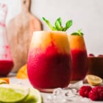 featured raspberry mango daiquiris