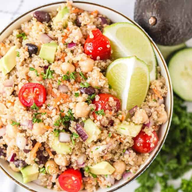 featured quinoa salad recipe