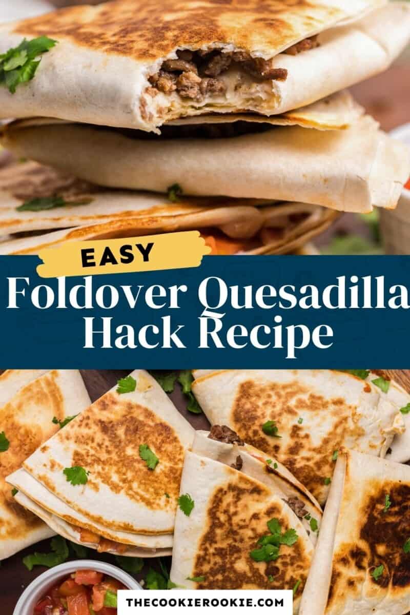 foldover quesadilla pinterest collage