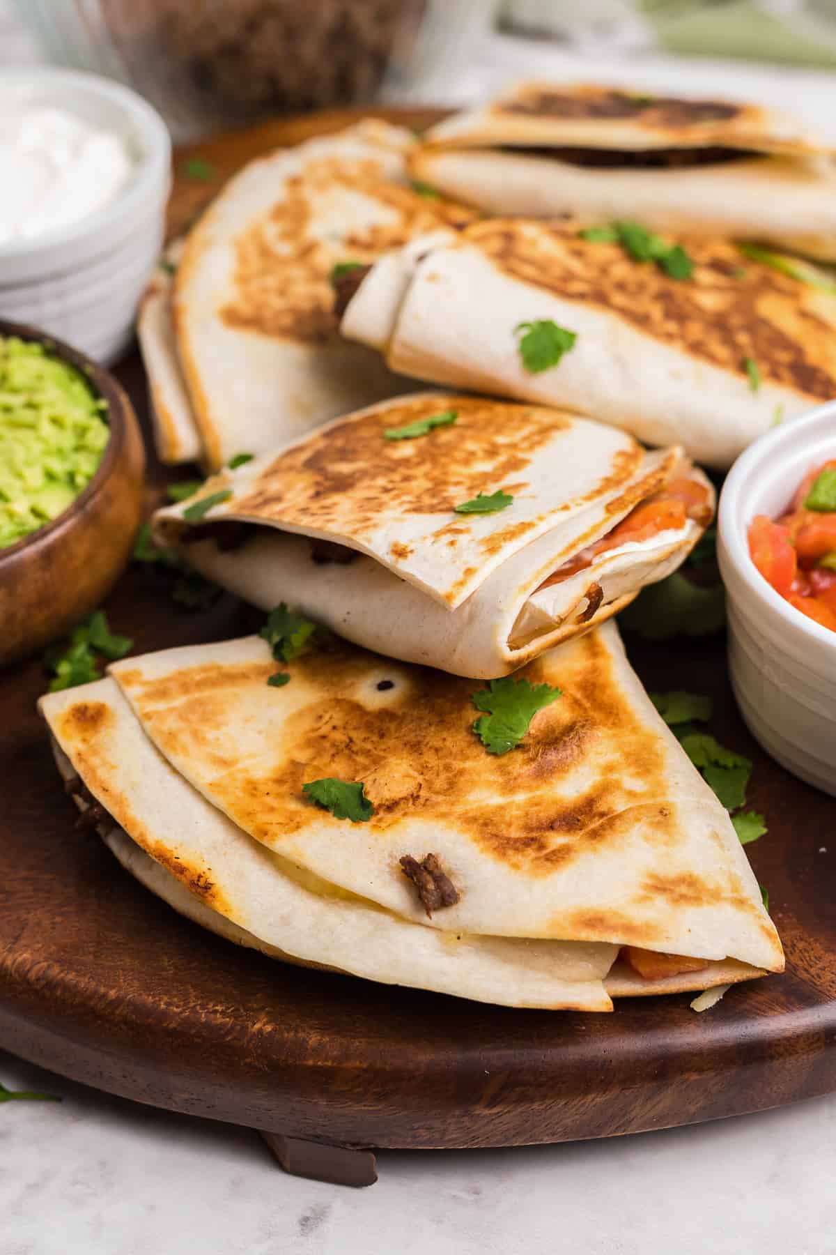 Beef Folded Tortillas Quesadilla Hack (Tik Tok Recipe) The Cookie Rookie®