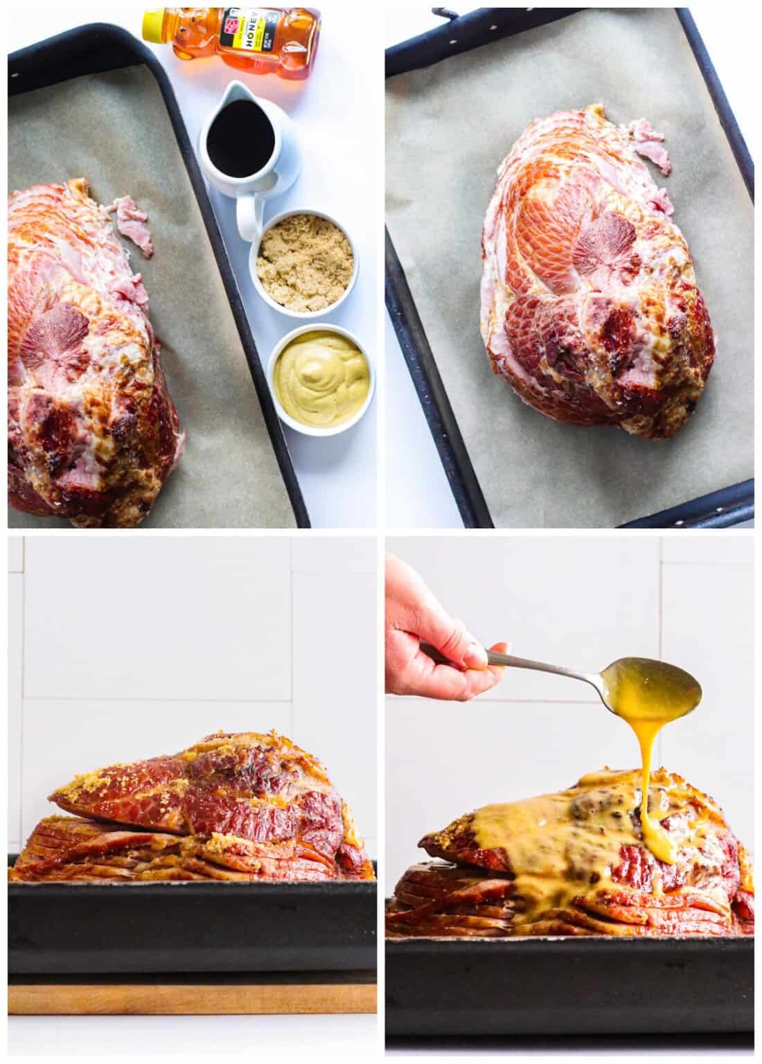Honey Mustard Maple Glazed Ham Recipe The Cookie Rookie®