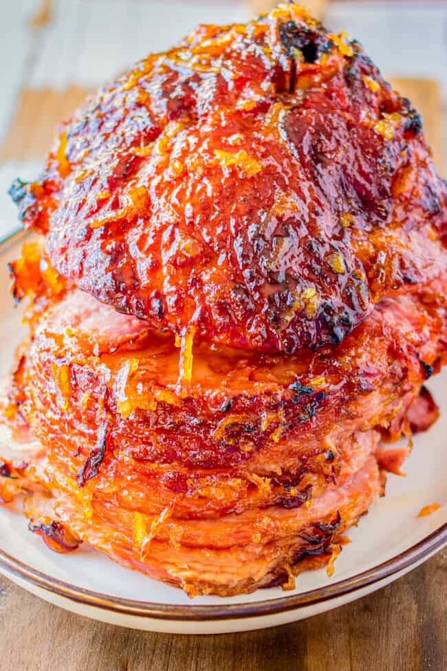 Orange Honey Glazed Ham Recipe The Cookie Rookie®