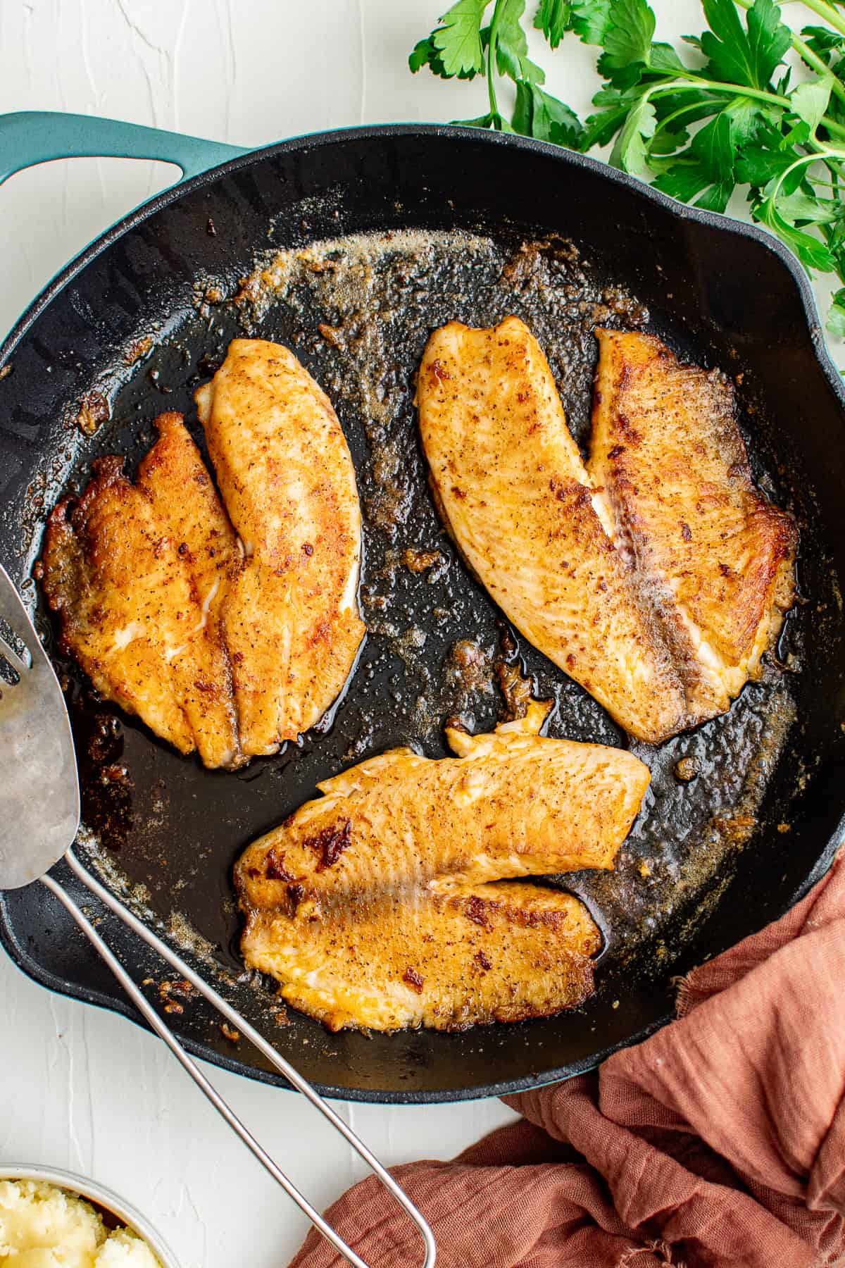 How To Cook Pan Fried Tilapia Fillets At Ninfa Brown Blog