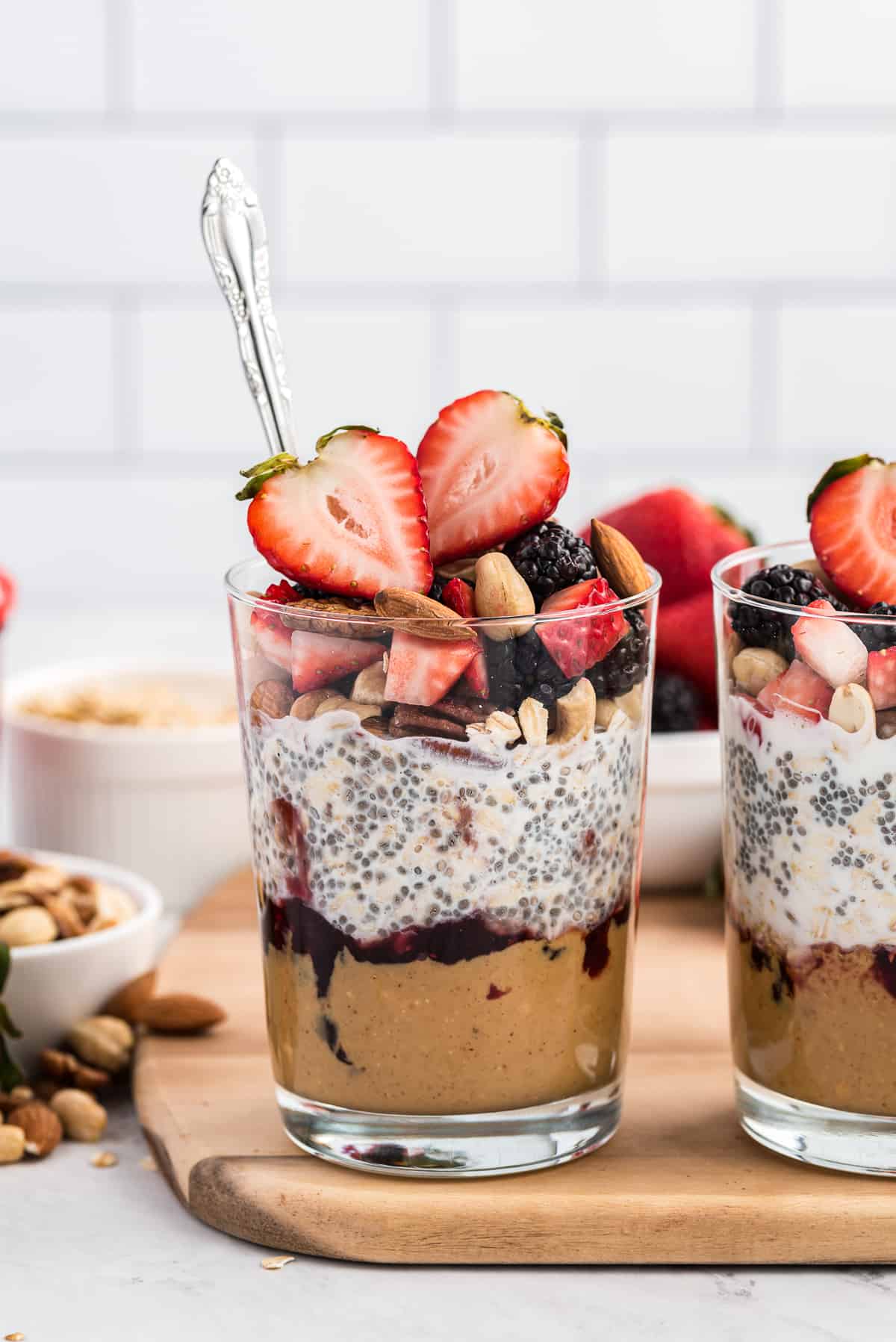 PBJ Overnight Oats Recipe