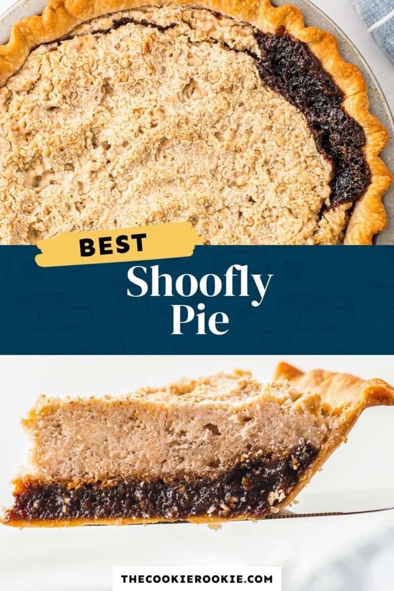 shoofly pie pinterest collage