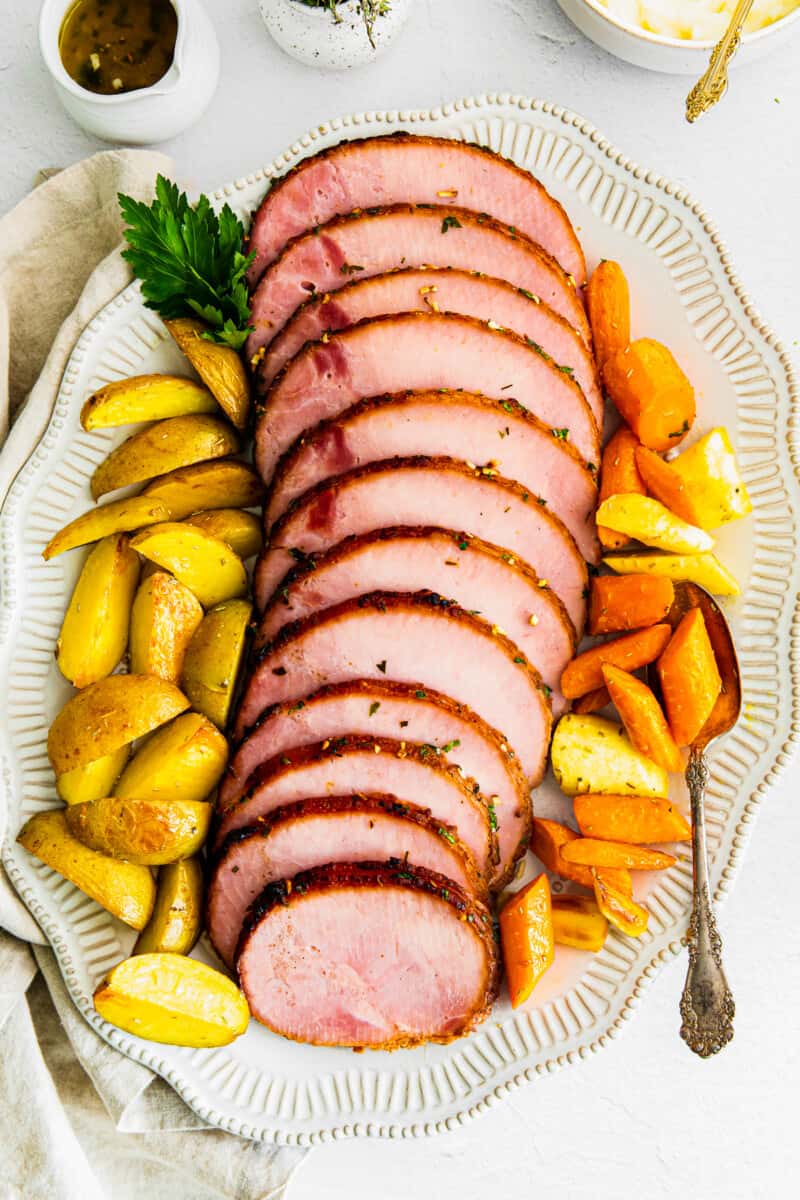 Air Fryer Ham with Garlic Butter Recipe - 91