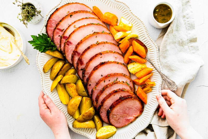 Air Fryer Ham with Garlic Butter Recipe - 98