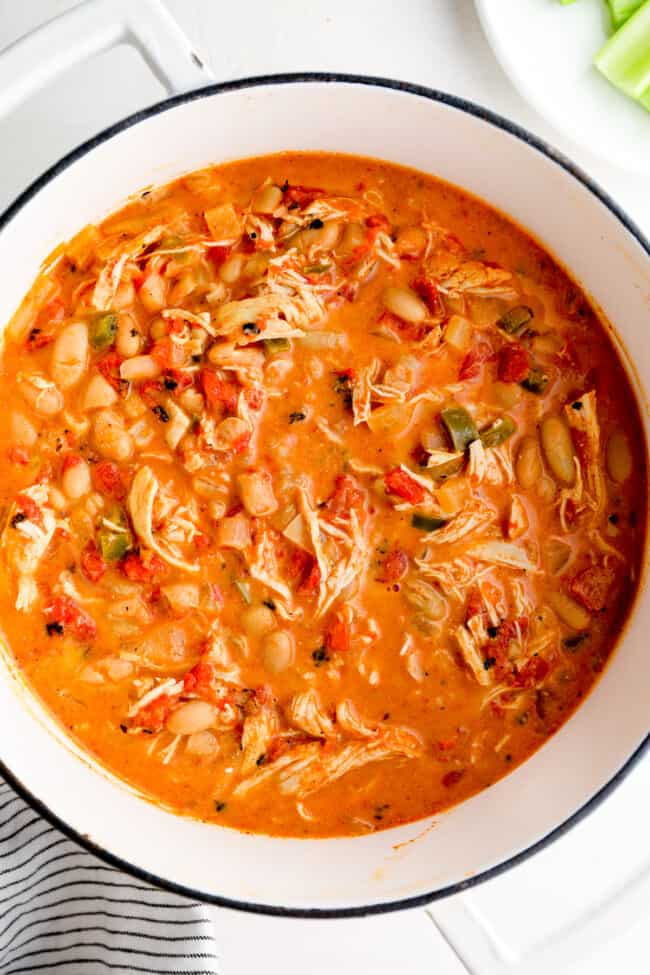 Buffalo Chicken Chili Recipe The Cookie Rookie®