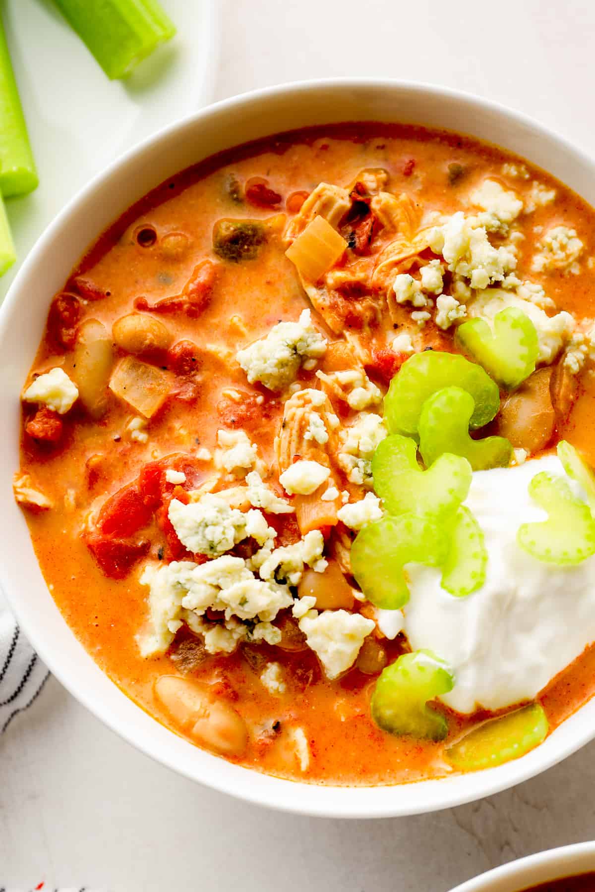 Buffalo Chicken Chili Recipe
