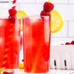 featured raspberry lemonade
