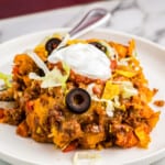 featured taco casserole