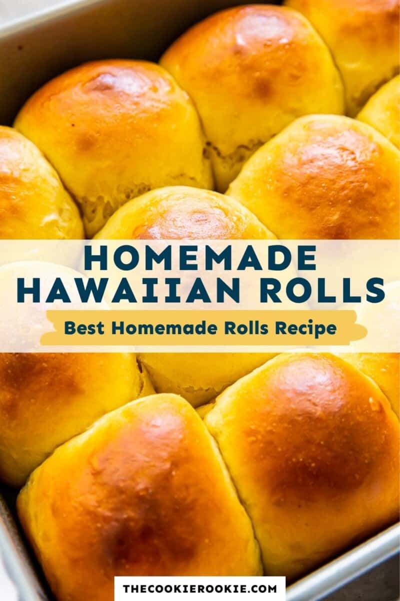 homemade hawaiian rolls pinterest