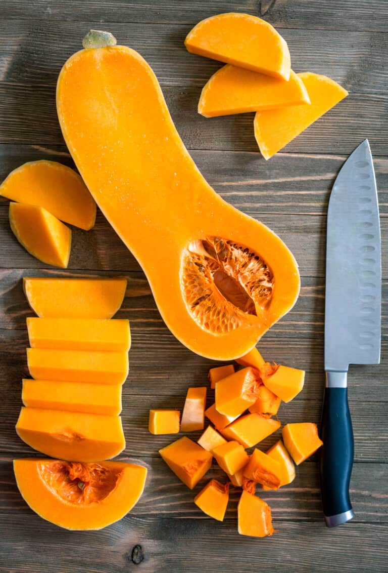 How to cut Butternut Squash and peel it easily