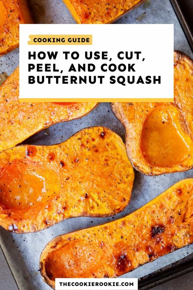 how to cut butternut squash