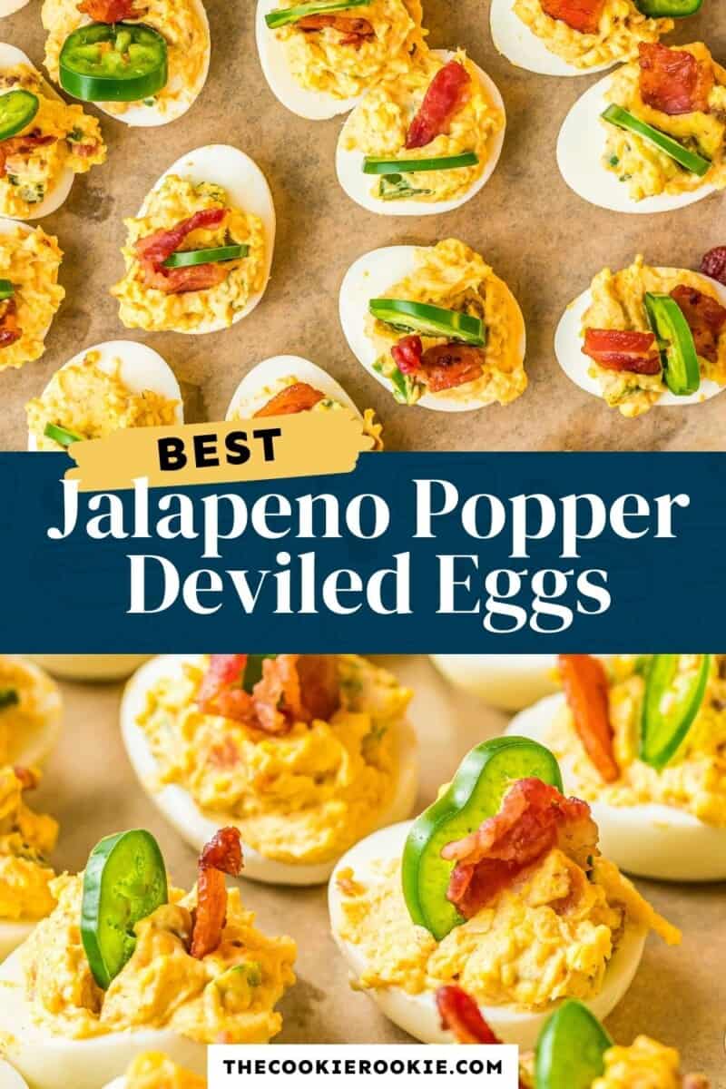 jalapeno popper deviled eggs pinterest