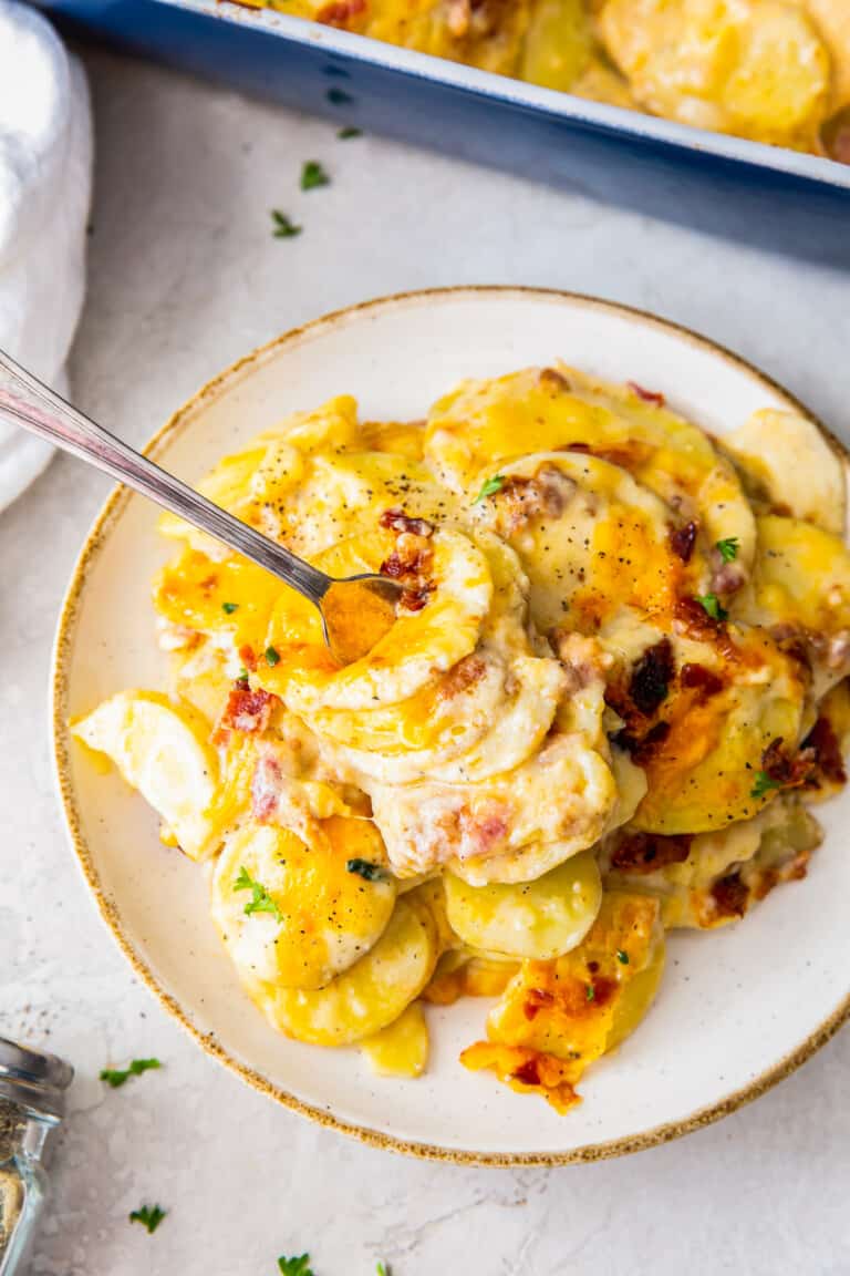 Loaded Scalloped Potatoes The Cookie Rookie®