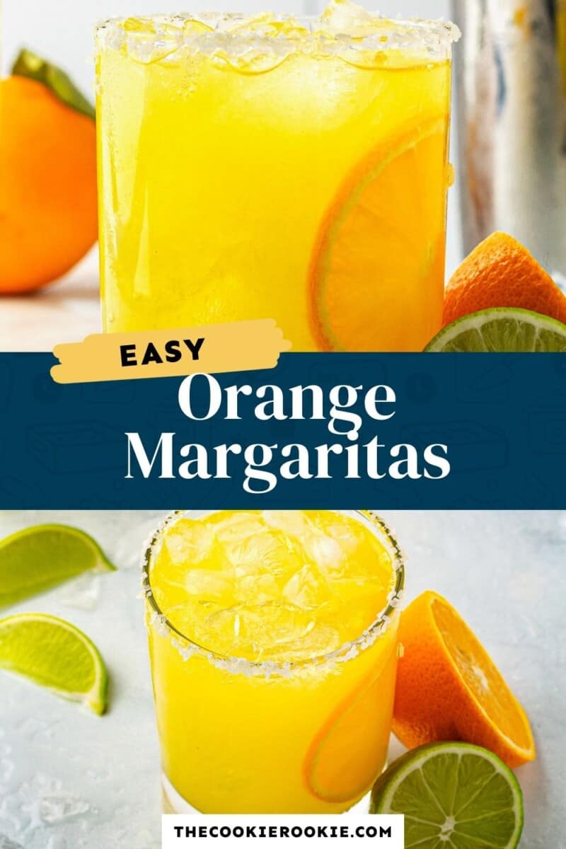 orange margaritas pinterest collage