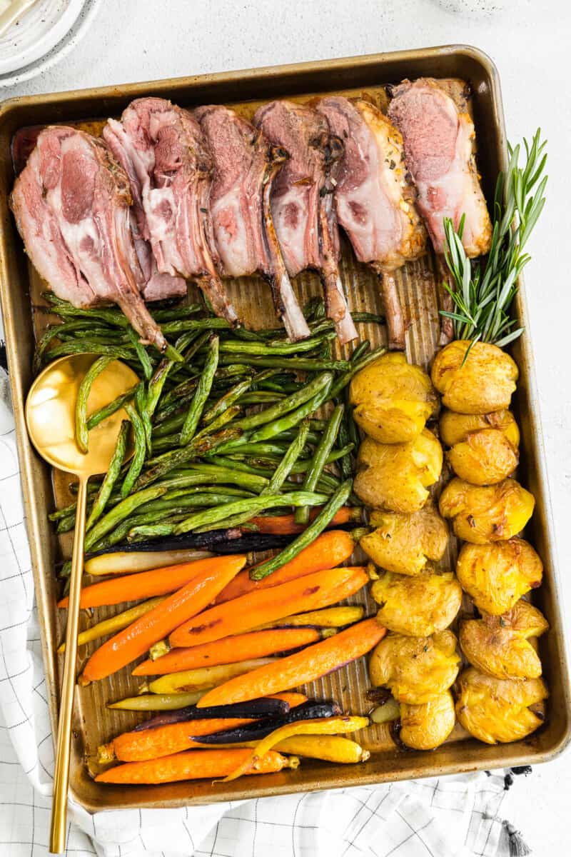Sheet Pan Easter Dinner with Lamb Recipe - 76