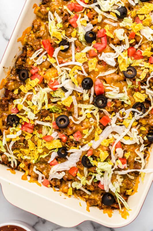 Taco Casserole Recipe The Cookie Rookie®