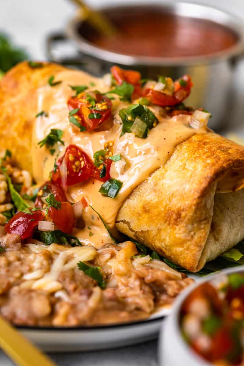 Baked Chicken Chimichangas Recipe - The Cookie Rookie®