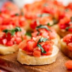 featured tomato bruschetta recipe