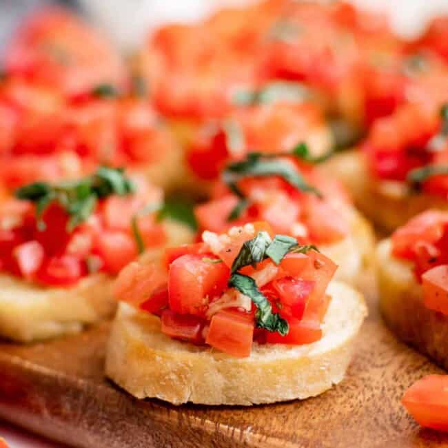 Tomato Bruschetta - The Cookie Rookie®