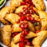 featured baked chicken empanadas