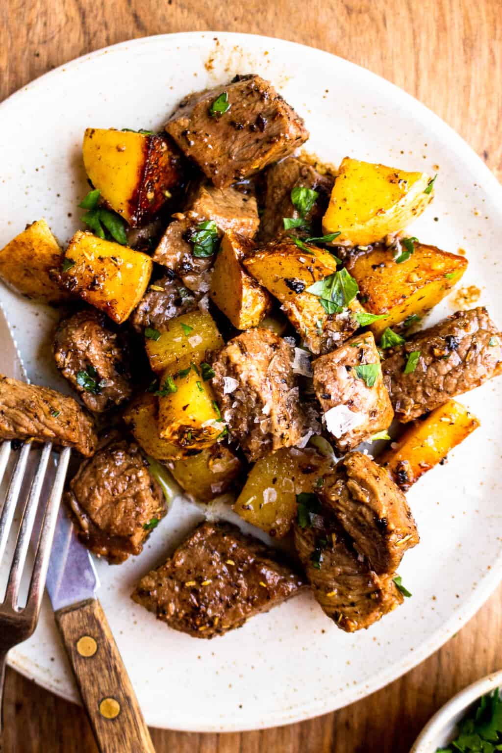 Garlic Butter Steak and Potatoes The Cookie Rookie®