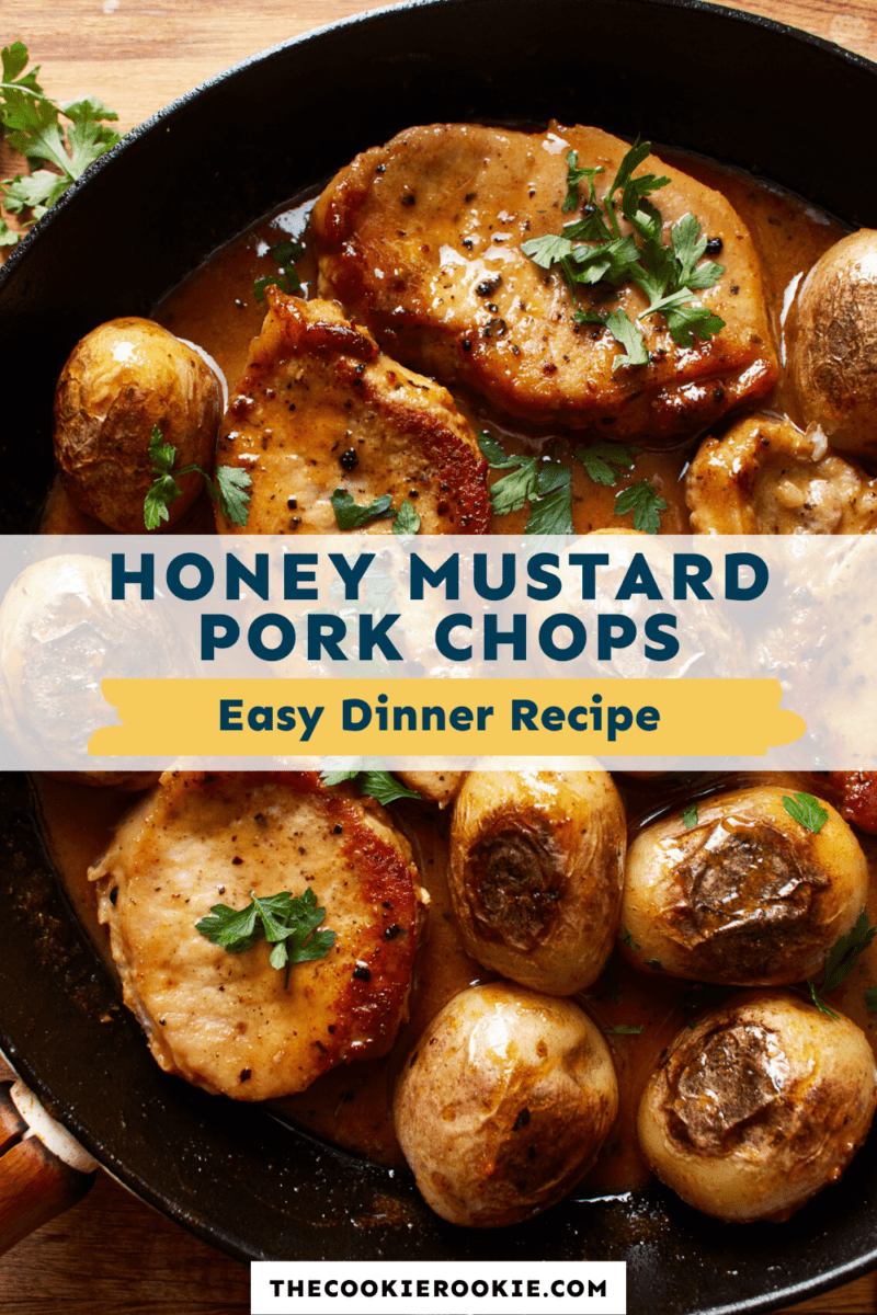 honey mustard pork chops pinterest.