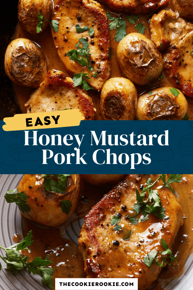 honey mustard pork chops pinterest.