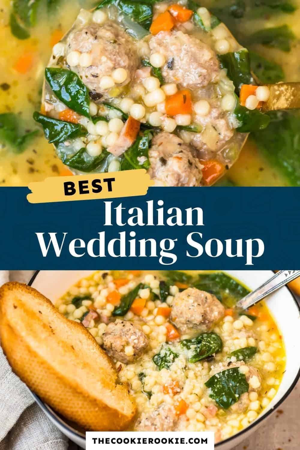 Italian Wedding Soup - The Cookie Rookie®