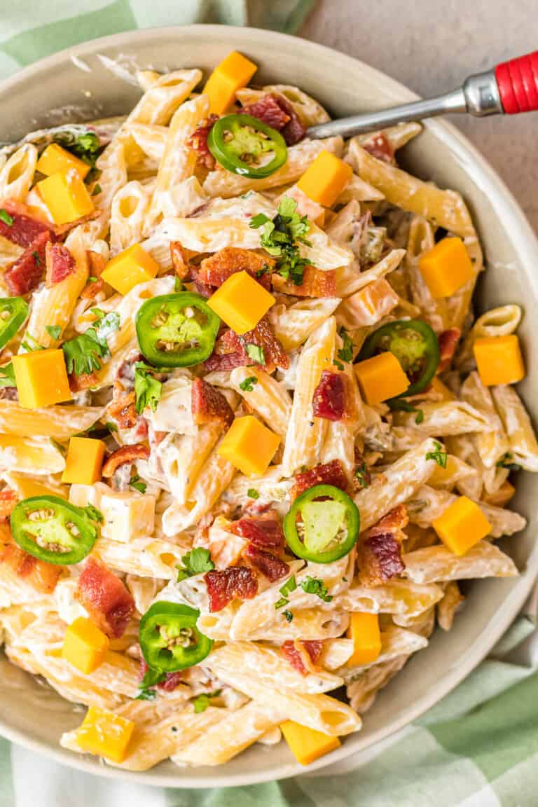 Jalapeno Popper Pasta Salad Recipe The Cookie Rookie®