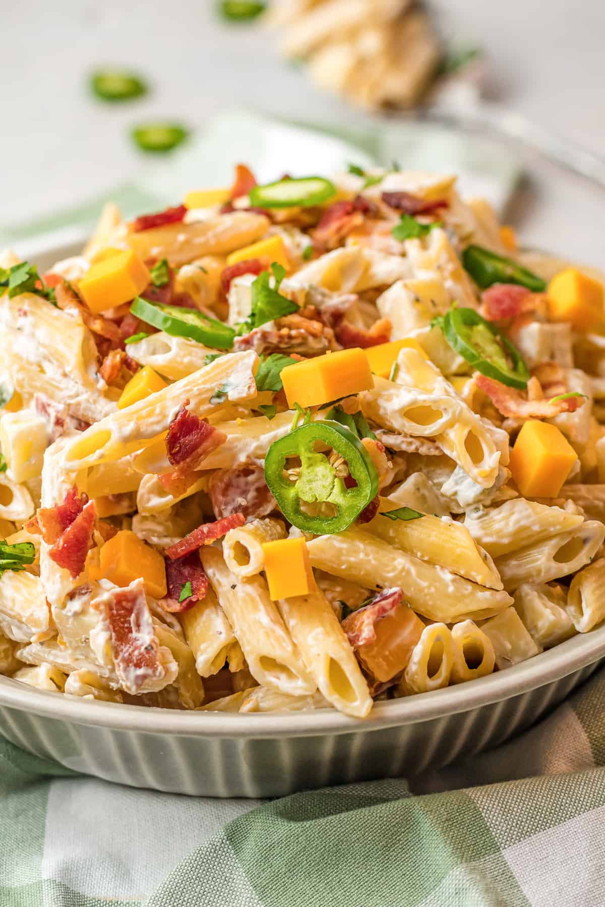 Jalapeno Popper Pasta Salad The Cookie Rookie®