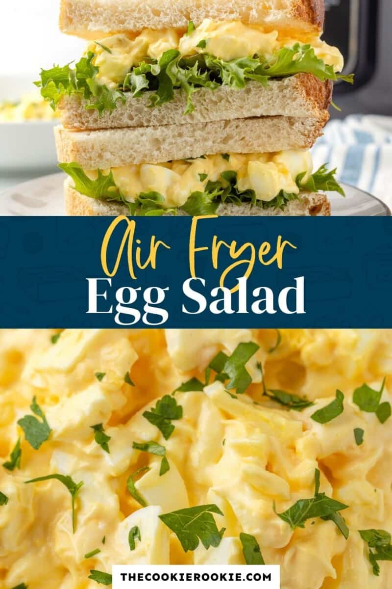 air fryer egg salad pinterest
